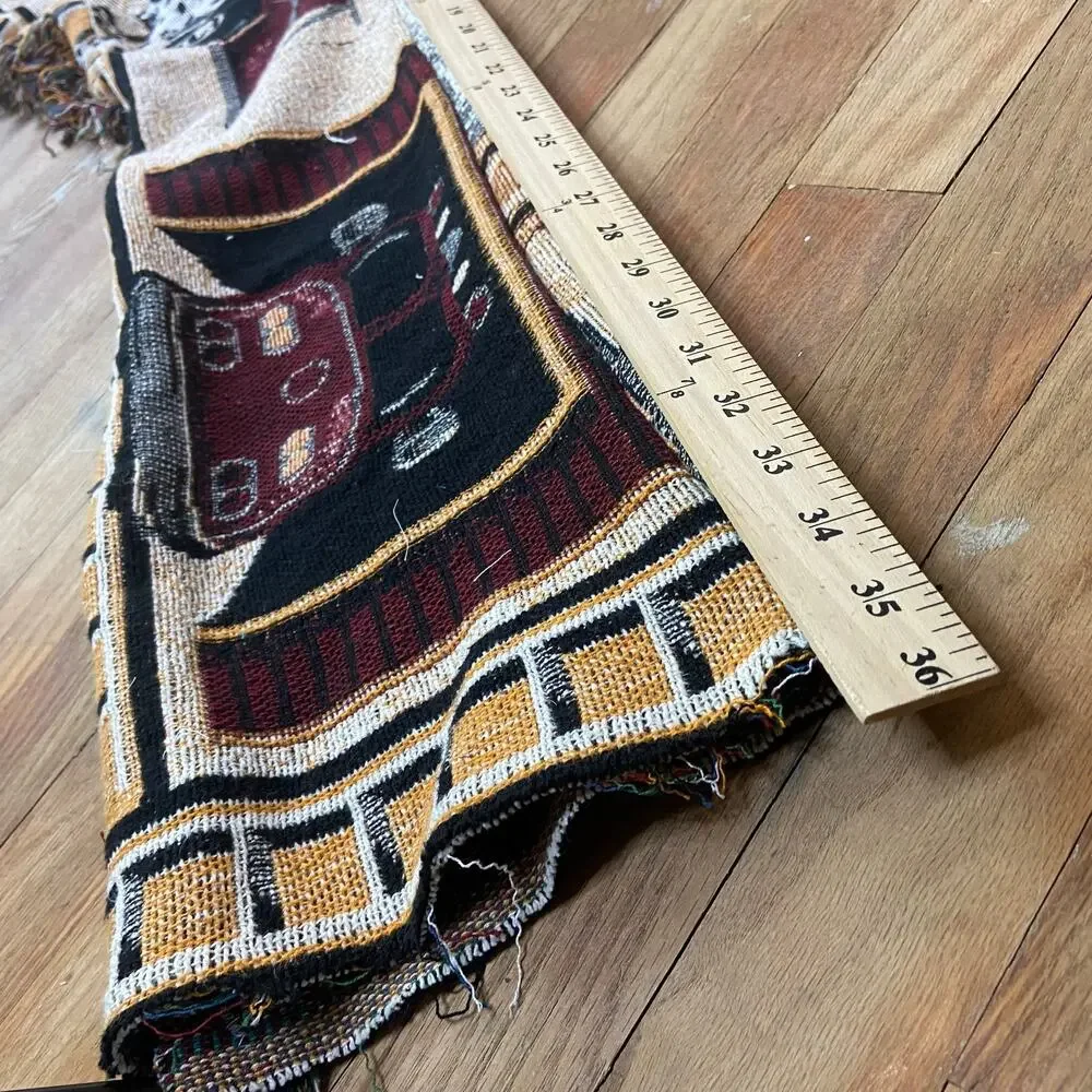 “Dalmatians & Creations” 1/1 Upcycled Women’s Tapestry Pants - Picture 4 of 6